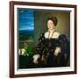 Portrait of Eleonora Gonzaga, 1537 circa (Oil on Canvas)-Titian (c 1488-1576)-Framed Giclee Print