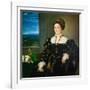 Portrait of Eleonora Gonzaga, 1537 circa (Oil on Canvas)-Titian (c 1488-1576)-Framed Giclee Print