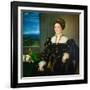 Portrait of Eleonora Gonzaga, 1537 circa (Oil on Canvas)-Titian (c 1488-1576)-Framed Giclee Print