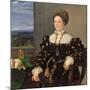 Portrait of Eleonora Gonzaga Della Rovere, 1536 (Oil on Canvas)-Titian (c 1488-1576)-Mounted Giclee Print