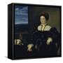 Portrait of Eleonora Gonzaga Della Rovere-Titian (Tiziano Vecelli)-Framed Stretched Canvas