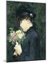 Portrait of Eleonora Tommasi-Silvestro Lega-Mounted Giclee Print