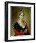 Portrait of Elisa Baciocchi-Joseph Franque-Framed Giclee Print