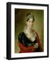 Portrait of Elisa Baciocchi-Joseph Franque-Framed Giclee Print