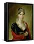 Portrait of Elisa Baciocchi-Joseph Franque-Framed Stretched Canvas