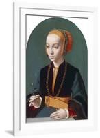 Portrait of Elisabeth Bellinghausen, 1538-39-Bartholomaeus Bruyn-Framed Giclee Print