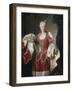 Portrait of Elisabeth Farnese, Queen Consort of Spain, 1723-Jean Ranc-Framed Giclee Print