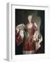 Portrait of Elisabeth Farnese, Queen Consort of Spain, 1723-Jean Ranc-Framed Giclee Print