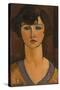 Portrait of Elisabeth Fuss-Amore-Amedeo Modigliani-Stretched Canvas