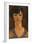 Portrait of Elisabeth Fuss-Amore-Amedeo Modigliani-Framed Giclee Print