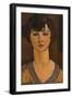 Portrait of Elisabeth Fuss-Amore-Amedeo Modigliani-Framed Premium Giclee Print