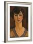 Portrait of Élisabeth Fuss-Amoré-Amedeo Modigliani-Framed Giclee Print