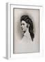 Portrait of Elisabeth of Austria called Sissi, Empress of Austria and Queen consort of Hungary-French Photographer-Framed Giclee Print