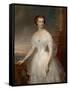 Portrait of Elisabeth of Bavaria-Franz Schrotzberg-Framed Stretched Canvas