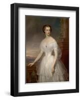 Portrait of Elisabeth of Bavaria-Franz Schrotzberg-Framed Giclee Print