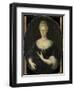 Portrait of Elisabeth Van Oosten, Wife of Abraham Van Riebeeck-null-Framed Art Print