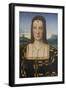 Portrait of Elisabetta Gonzaga (1471-152)-Raphael-Framed Giclee Print