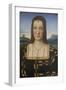 Portrait of Elisabetta Gonzaga (1471-152)-Raphael-Framed Giclee Print