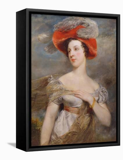 Portrait of Eliza Chester, 1820-John Jackson-Framed Stretched Canvas