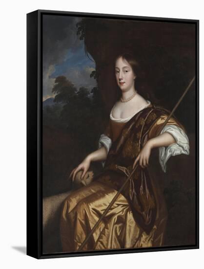 Portrait of Elizabeth Adams, Late 1660s-Mary Beale-Framed Stretched Canvas
