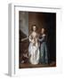 Portrait of Elizabeth and Philadelphia Wharton, 1640-Sir Anthony Van Dyck-Framed Giclee Print