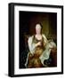 Portrait of Elizabeth Charlotte of Bavaria, Duchess of Orleans-Hyacinthe Rigaud-Framed Giclee Print