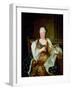 Portrait of Elizabeth Charlotte of Bavaria, Duchess of Orleans-Hyacinthe Rigaud-Framed Giclee Print