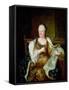 Portrait of Elizabeth Charlotte of Bavaria, Duchess of Orleans-Hyacinthe Rigaud-Framed Stretched Canvas