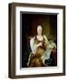 Portrait of Elizabeth Charlotte of Bavaria, Duchess of Orleans-Hyacinthe Rigaud-Framed Giclee Print