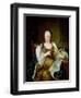 Portrait of Elizabeth Charlotte of Bavaria, Duchess of Orleans-Hyacinthe Rigaud-Framed Giclee Print