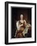 Portrait of Elizabeth Charlotte of Bavaria, Princess Palatine by Hyacinthe Rigaud-null-Framed Giclee Print