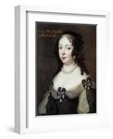 Portrait of Elizabeth Charlotte, Princess Palatine-null-Framed Giclee Print