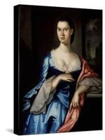 Portrait of Elizabeth Chew Smith, 1762-John Hesselius-Stretched Canvas