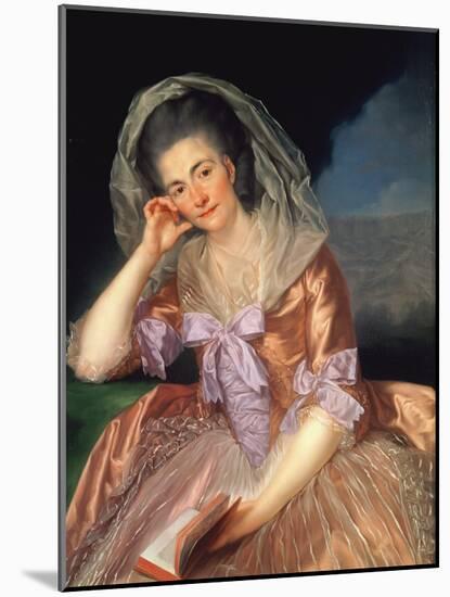 Portrait of Elizabeth Hervey (1733-1800) (Oil on Canvas)-Anton von Maron-Mounted Giclee Print