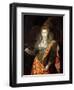 Portrait of Elizabeth I of England, in Ballet Costume as Iris-George Peter Alexander Healy-Framed Giclee Print