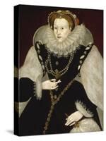 Portrait of Elizabeth I-Georg Gower-Stretched Canvas