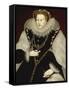 Portrait of Elizabeth I-Georg Gower-Framed Stretched Canvas