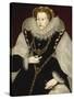 Portrait of Elizabeth I-Georg Gower-Stretched Canvas