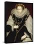 Portrait of Elizabeth I-Georg Gower-Framed Stretched Canvas