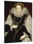 Portrait of Elizabeth I-Georg Gower-Stretched Canvas