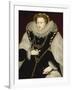 Portrait of Elizabeth I-Georg Gower-Framed Giclee Print