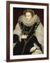 Portrait of Elizabeth I-Georg Gower-Framed Giclee Print