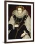 Portrait of Elizabeth I-Georg Gower-Framed Giclee Print