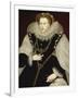 Portrait of Elizabeth I-Georg Gower-Framed Giclee Print