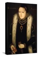 Portrait of Elizabeth I-null-Stretched Canvas