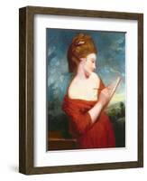 Portrait of Elizabeth Johnson, C.1780-Sir Joshua Reynolds-Framed Giclee Print