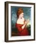 Portrait of Elizabeth Johnson, C.1780-Sir Joshua Reynolds-Framed Giclee Print