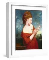 Portrait of Elizabeth Johnson, C.1780-Sir Joshua Reynolds-Framed Giclee Print