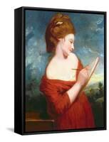 Portrait of Elizabeth Johnson, C.1780-Sir Joshua Reynolds-Framed Stretched Canvas