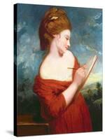 Portrait of Elizabeth Johnson, C.1780-Sir Joshua Reynolds-Stretched Canvas